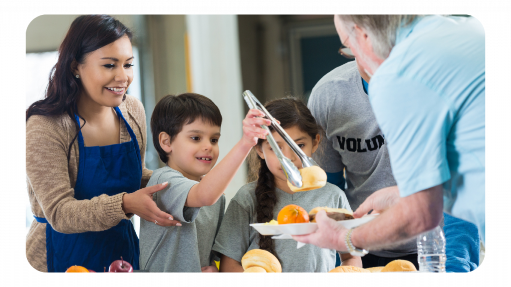 Incorporating Volunteering into Family Activities
